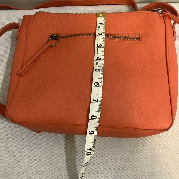Universal Thread Goods Co Pumpkin Orange Crossbody Purse - Picture 8 of 11